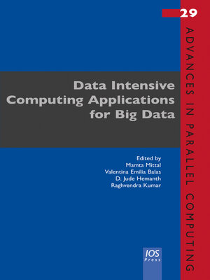cover image of Data Intensive Computing Applications for Big Data